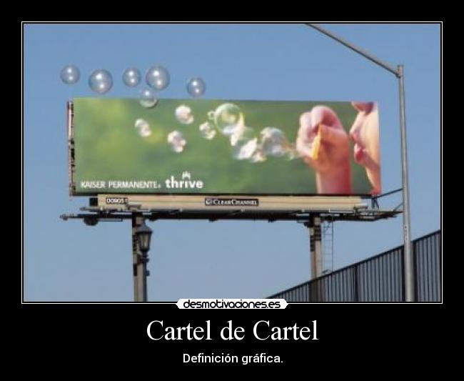 Cartel de Cartel - 
