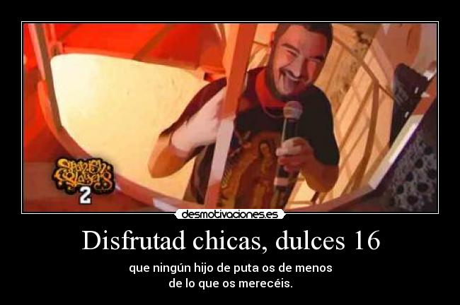 carteles chicas hijo puta kase desmotivaciones