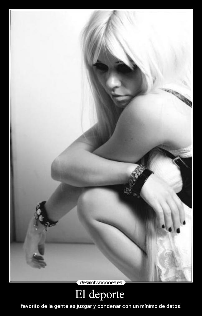 El deporte -