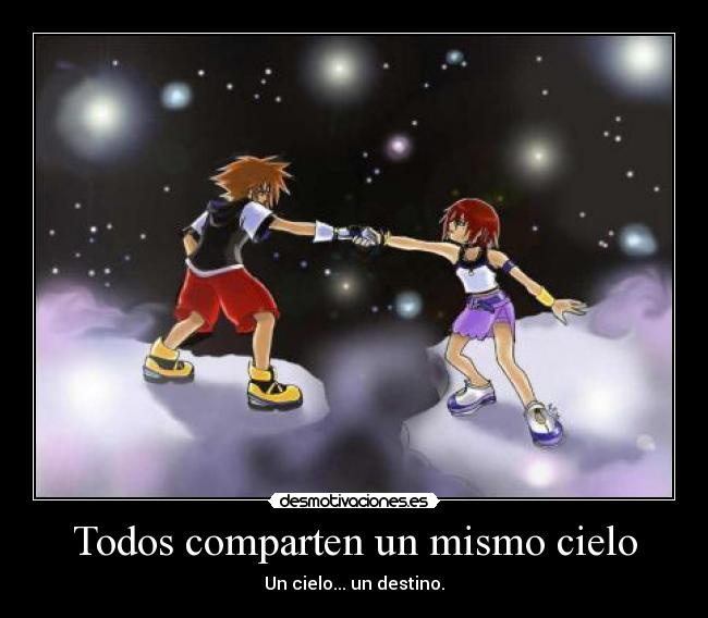 Todos comparten un mismo cielo - 