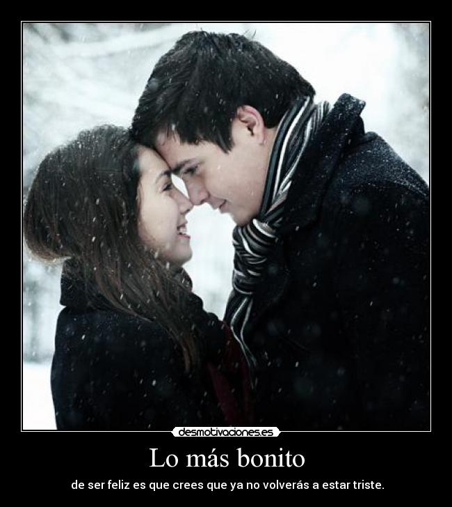 Lo más bonito - 