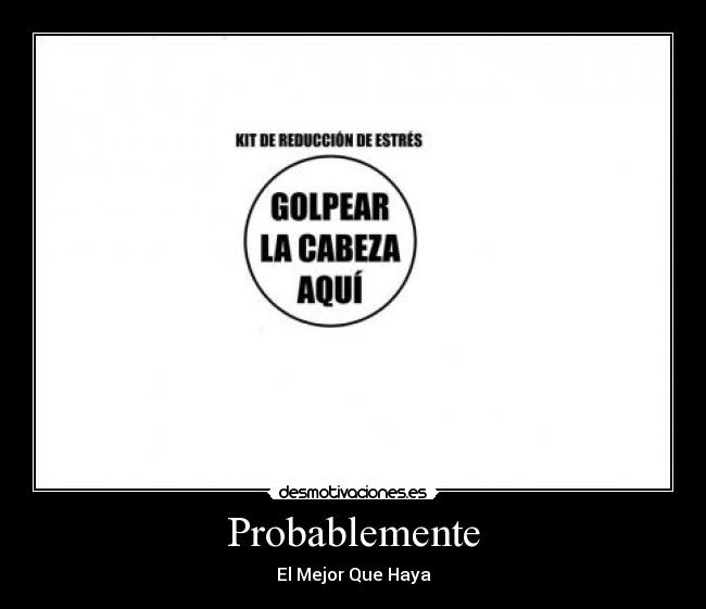 Probablemente - 