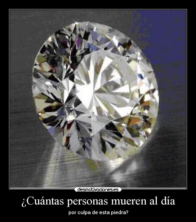¿Cuántas personas mueren al día - por culpa de esta piedra?