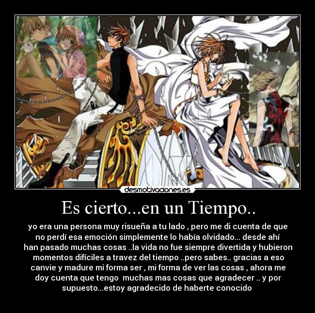 Es cierto...en un Tiempo.. - 