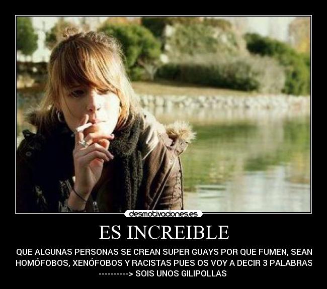 ES INCREIBLE -