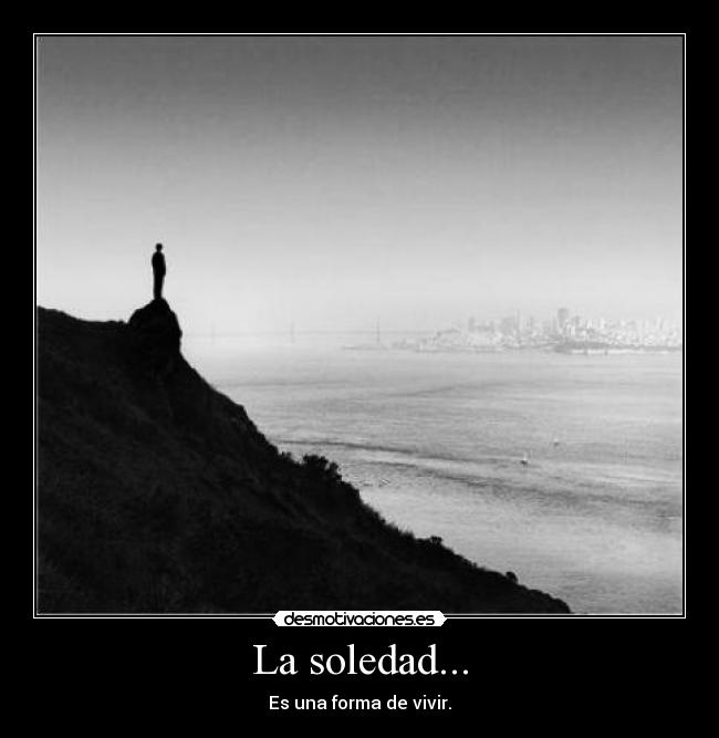 La soledad... - 