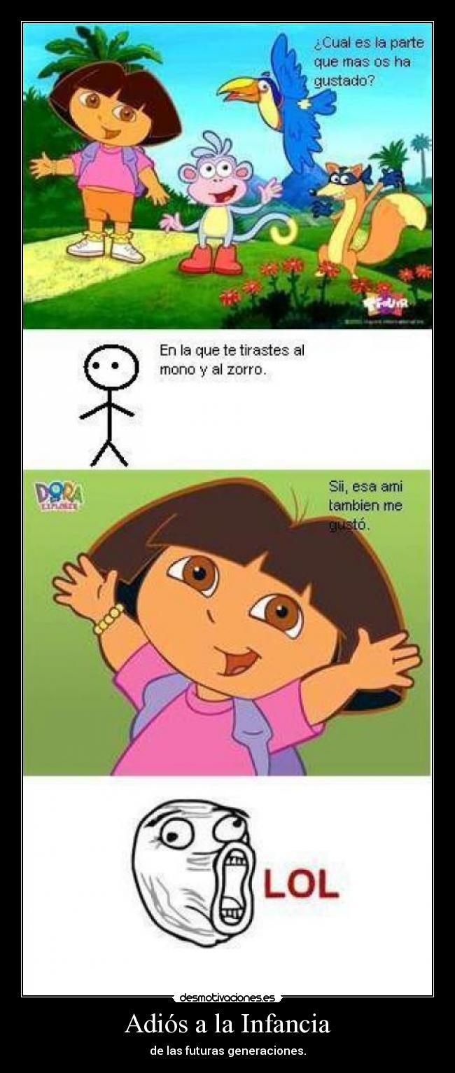 Adiós a la Infancia - de las futuras generaciones.