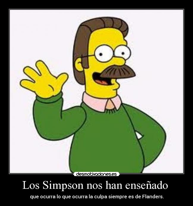 Los Simpson nos han enseñado -