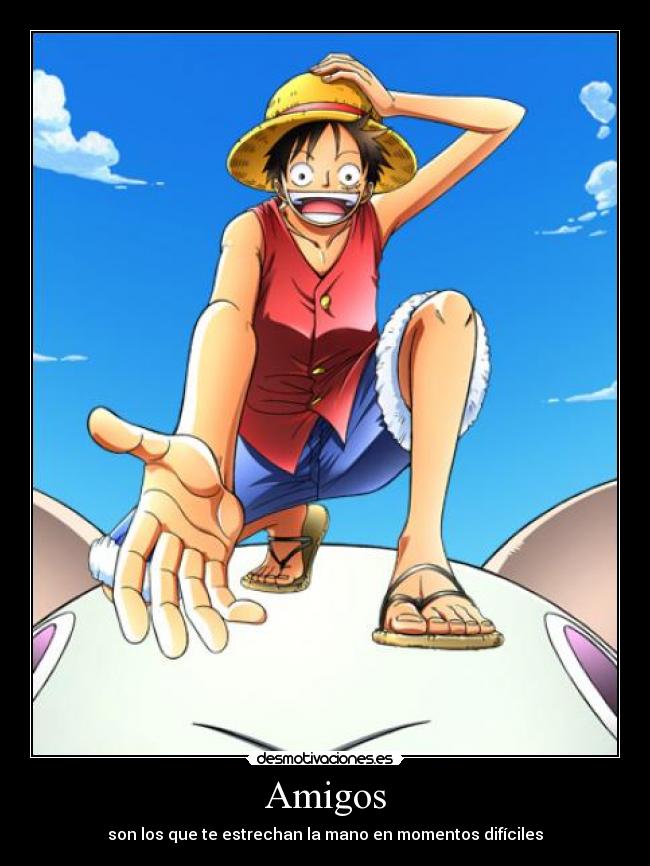 Amigos - son los que te estrechan la mano en momentos difíciles
