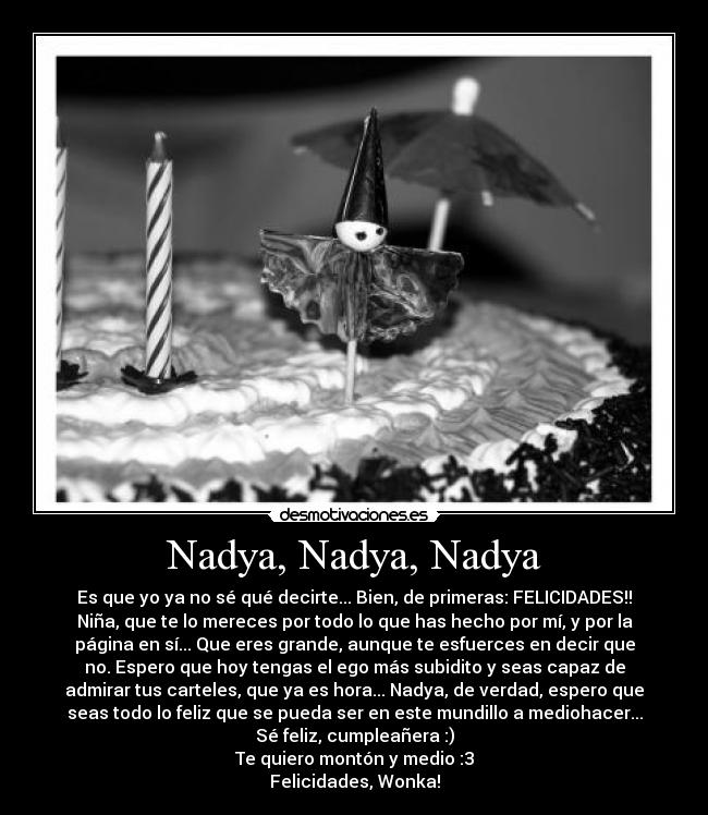 Nadya, Nadya, Nadya - 