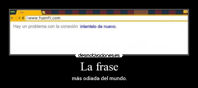 La frase - 