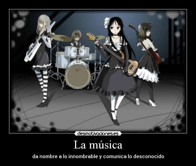 carteles musica animek-on desmotivaciones