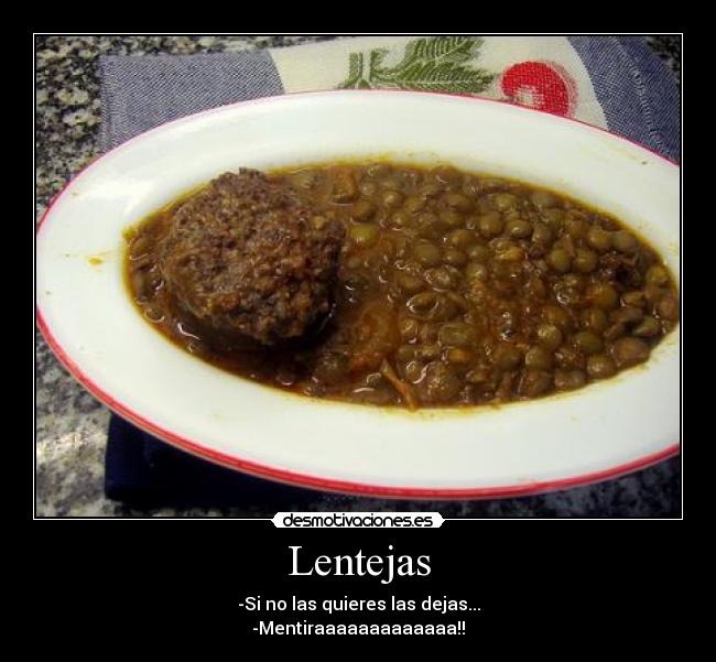 Lentejas -