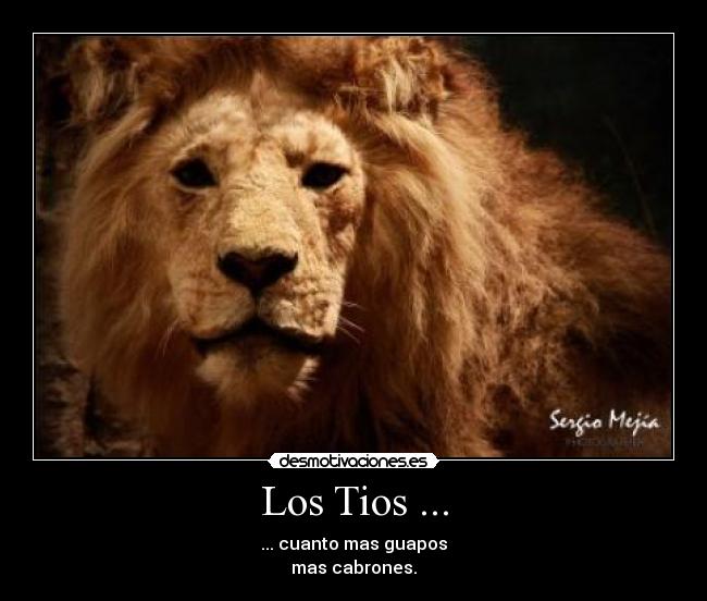 Los Tios ... - ... cuanto mas guapos
mas cabrones.