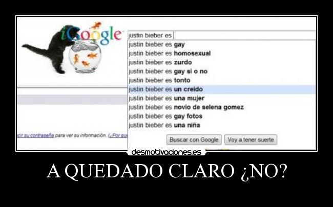 A QUEDADO CLARO ¿NO? -