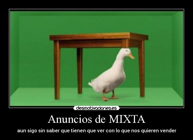 Anuncios de MIXTA -