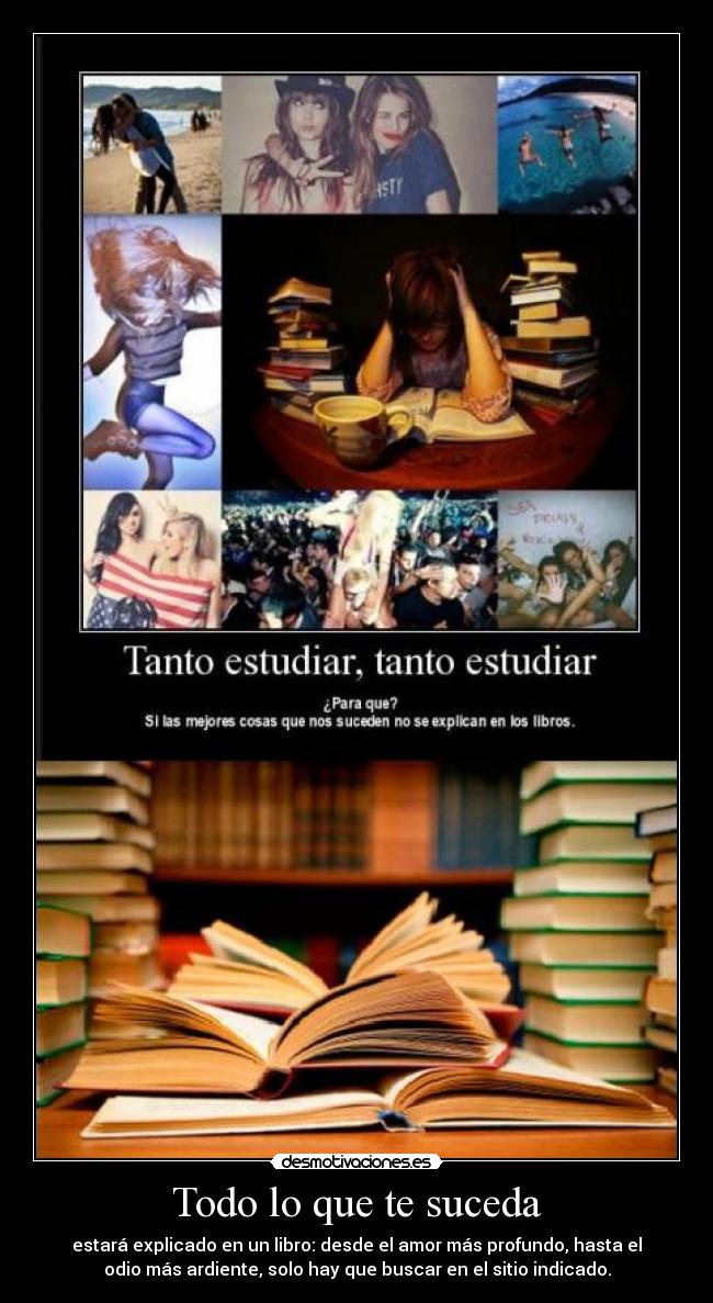 carteles libros desmotivaciones