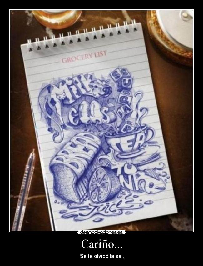 Cariño... -