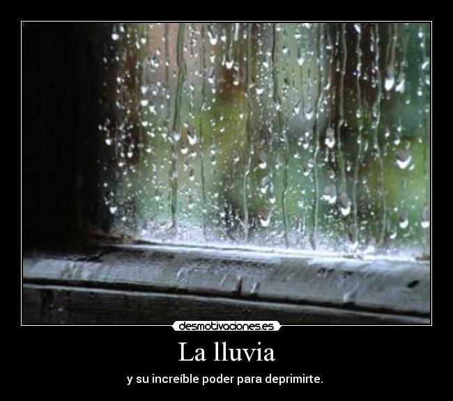 La lluvia - 