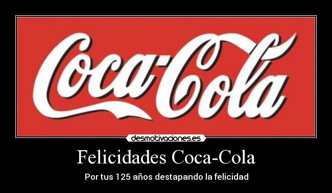 Felicidades Coca-Cola -