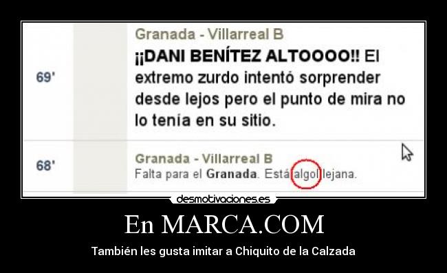 En MARCA.COM - También les gusta imitar a Chiquito de la Calzada