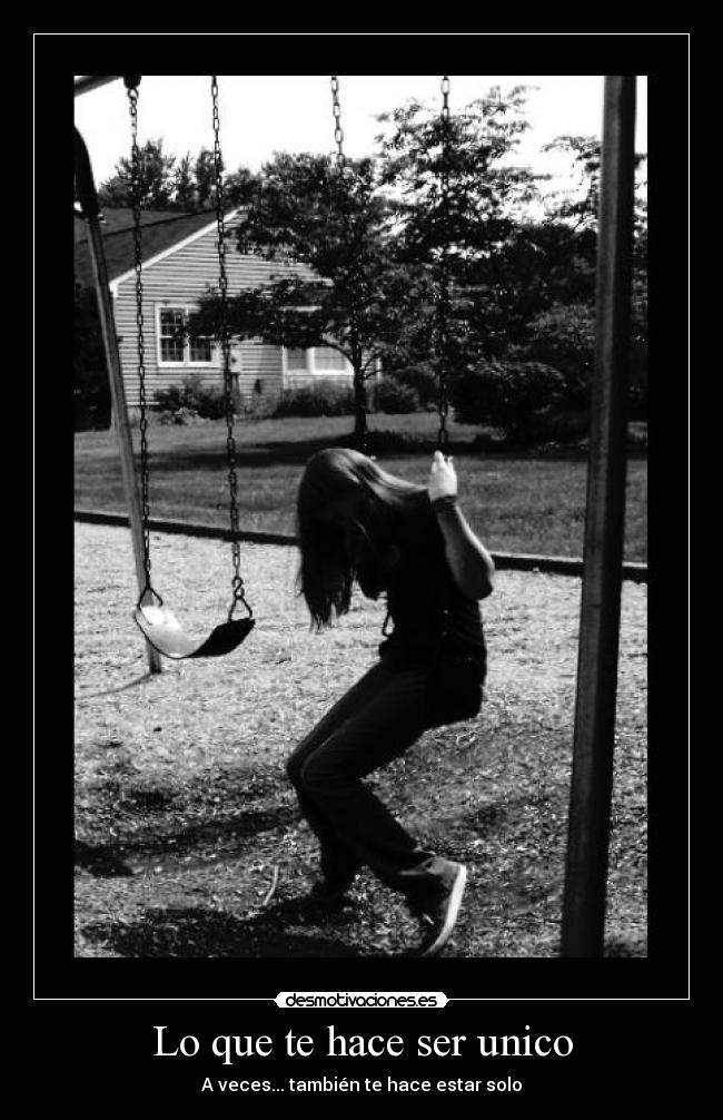 Lo que te hace ser unico - 