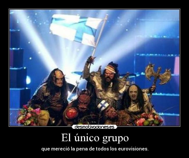 El único grupo - que mereció la pena de todos los eurovisiones.
