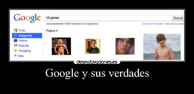 Google y sus verdades -
