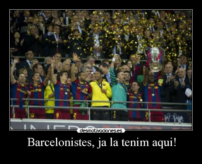 Barcelonistes, ja la tenim aqui! -