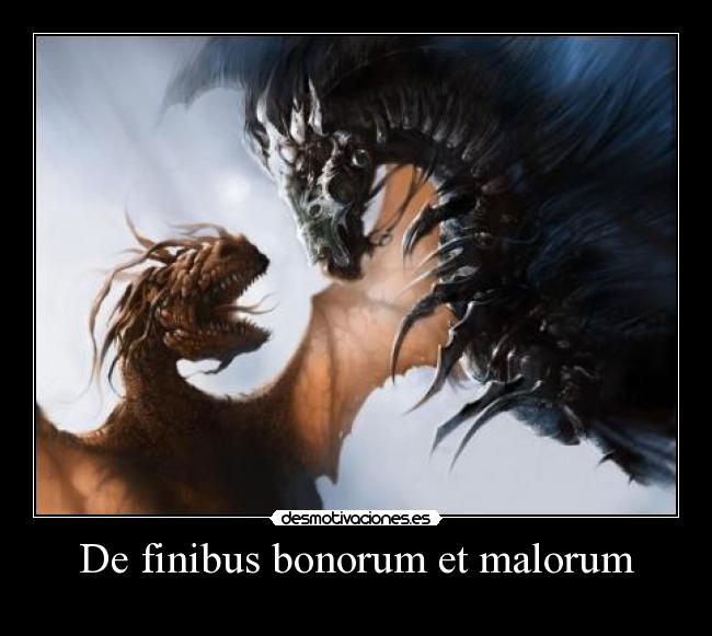 De finibus bonorum et malorum - 