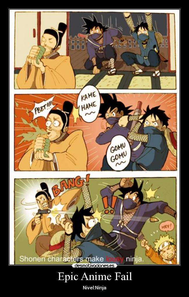 Epic Anime Fail -