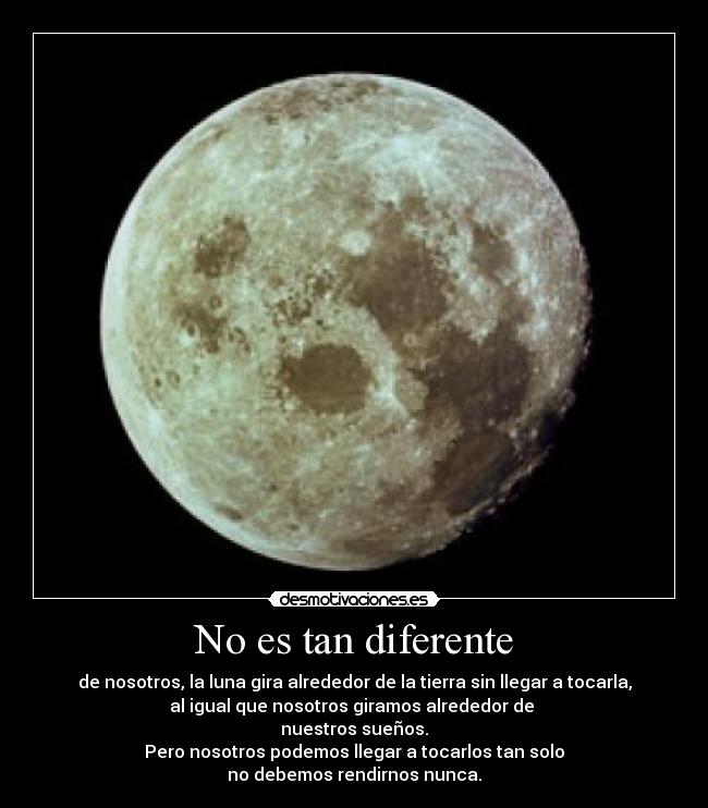 No es tan diferente -