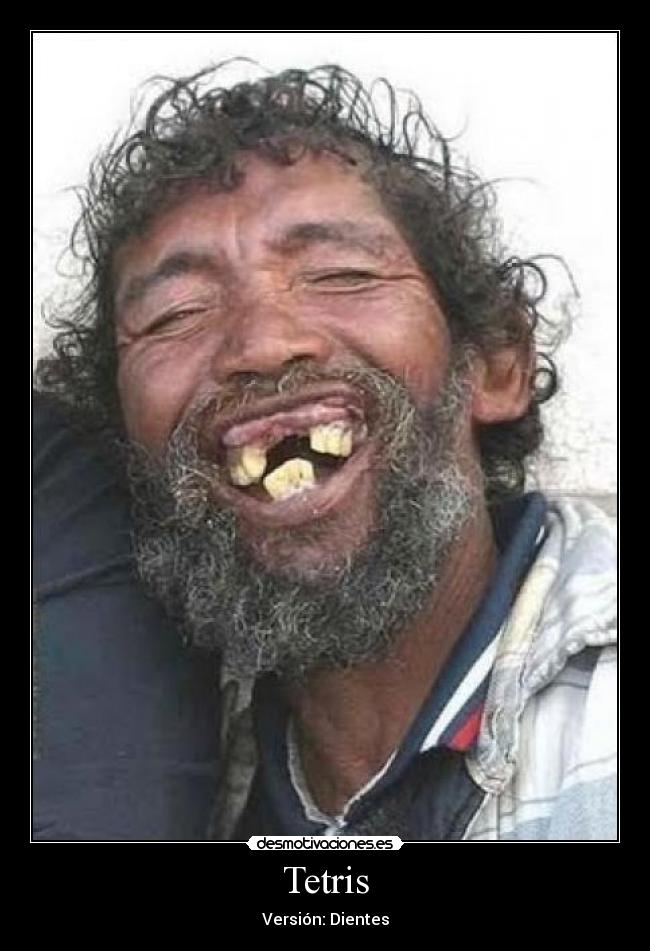 Tetris - Versión: Dientes