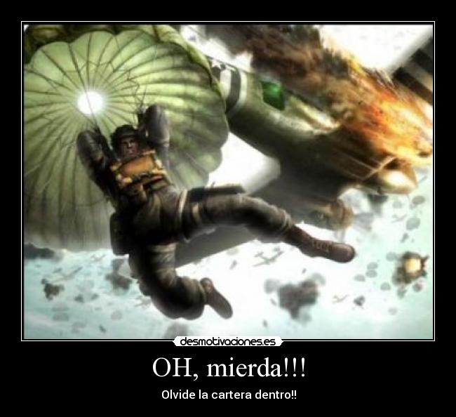 OH, mierda!!! -