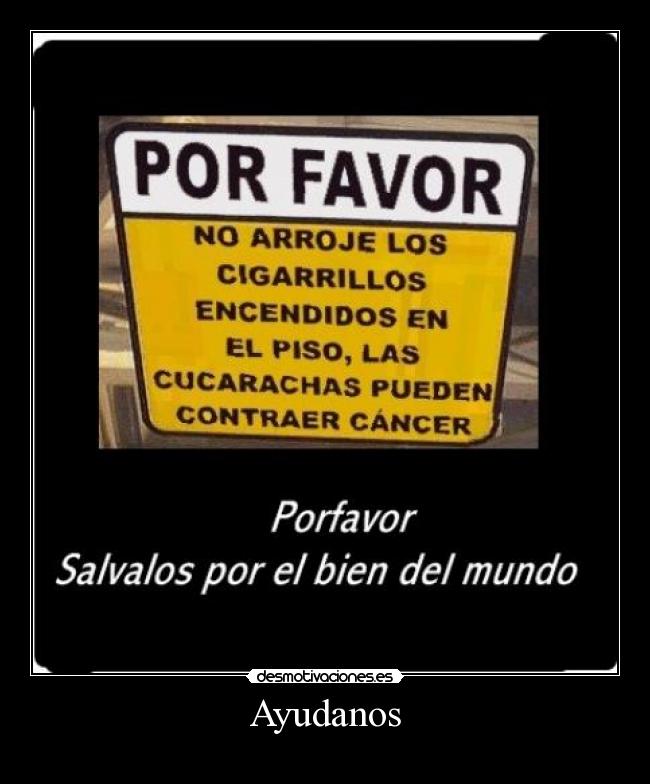 Ayudanos -