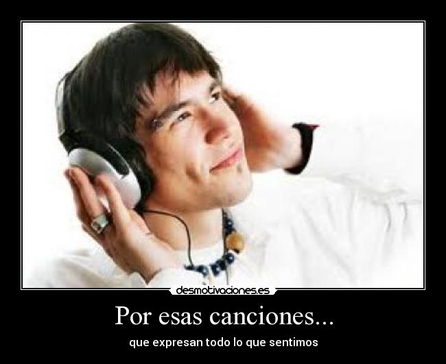 carteles canciones desmotivaciones