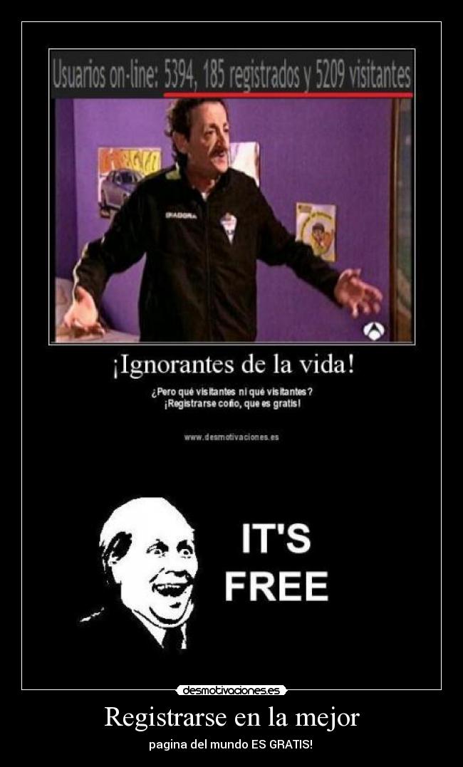 carteles freeeeeeeeeeee desmotivaciones