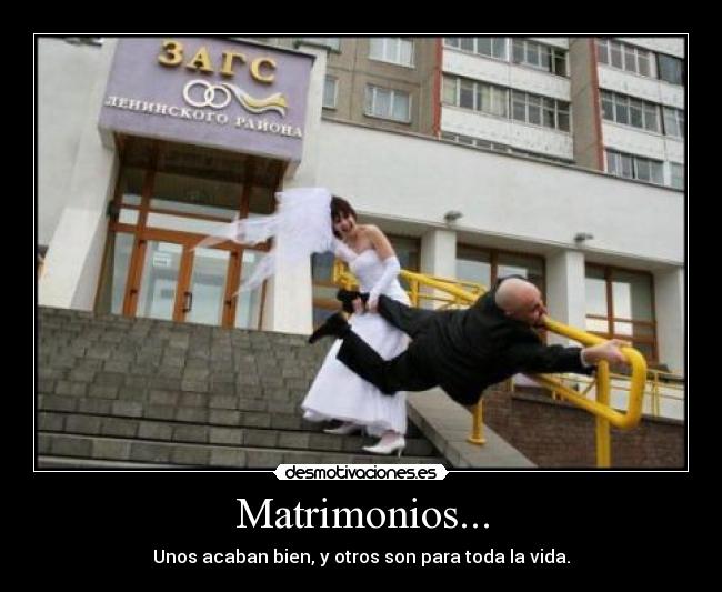 carteles matrimonios desmotivaciones