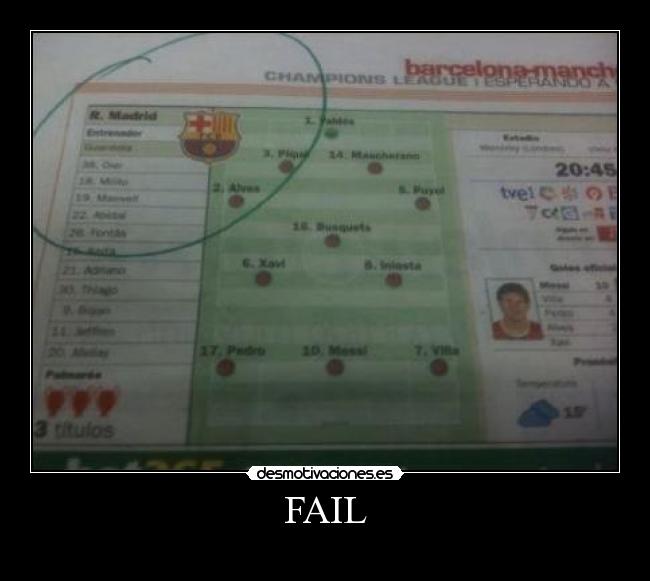 FAIL -