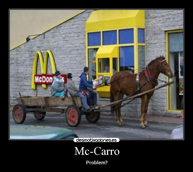 Mc-Carro - Problem?