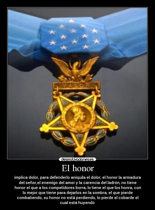 El honor -