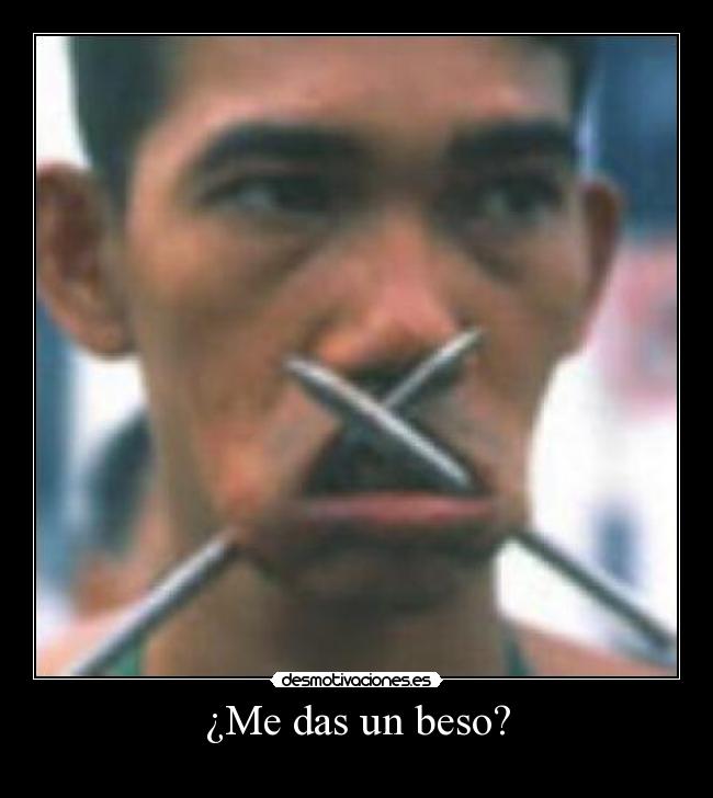 ¿Me das un beso? - 