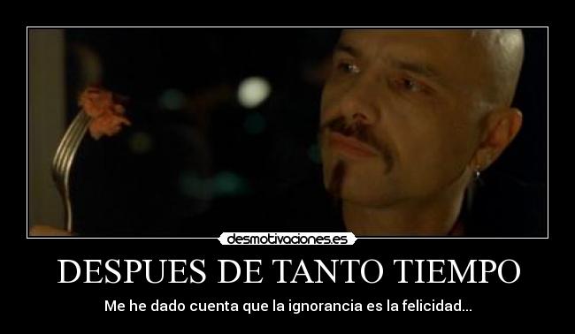 DESPUES DE TANTO TIEMPO -