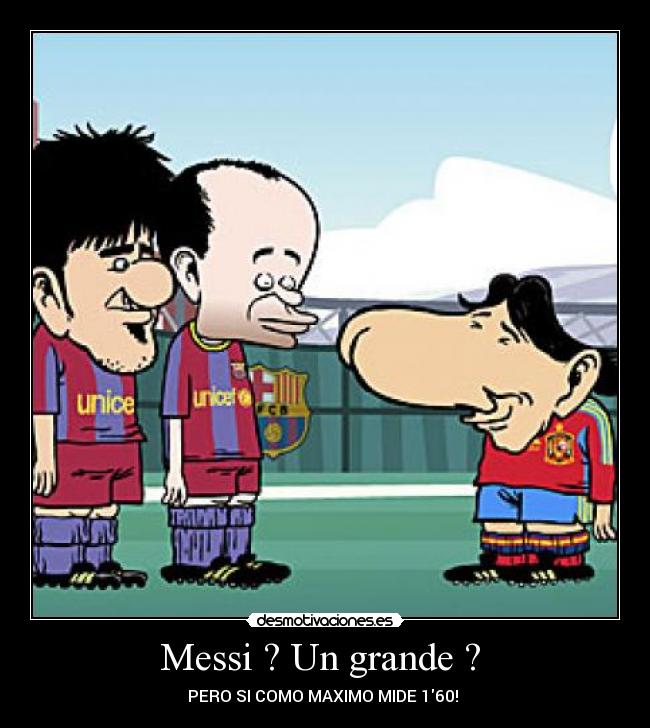 Messi ? Un grande ? -
