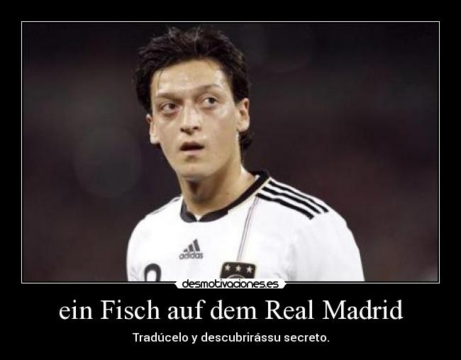 ein Fisch auf dem Real Madrid - 