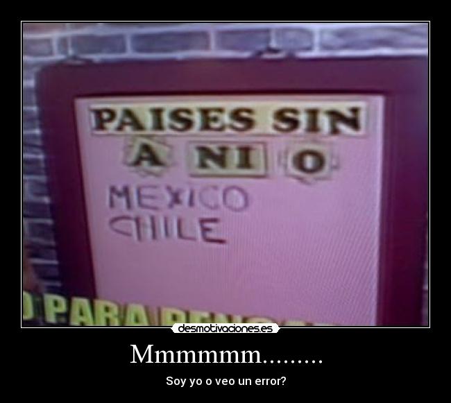 Mmmmmm......... - Soy yo o veo un error?