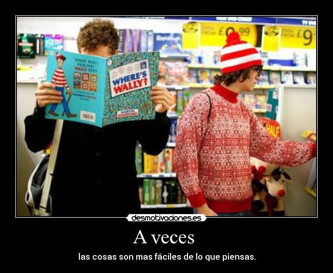 A veces -