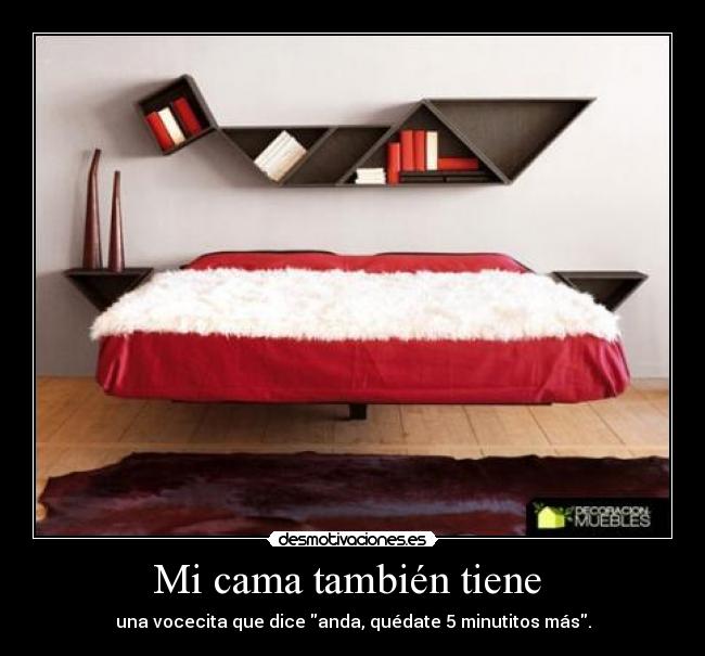 carteles cama desmotivaciones