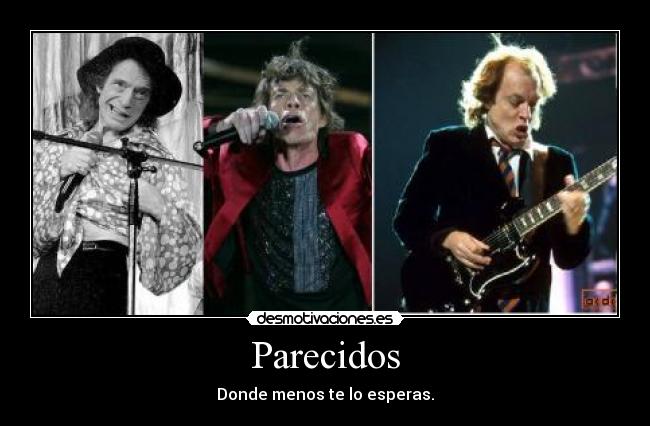 Parecidos - Donde menos te lo esperas.