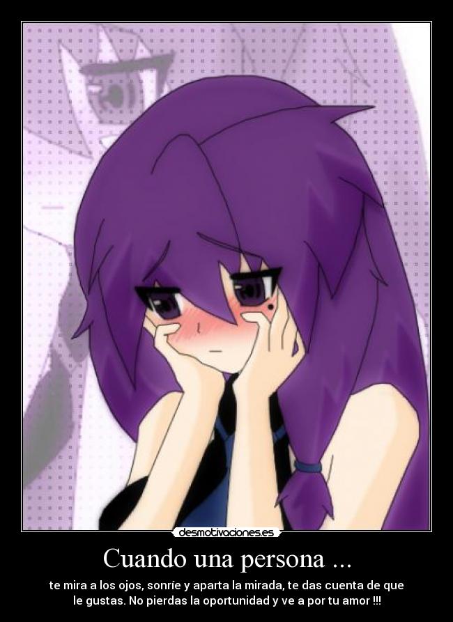 Cuando una persona ... -